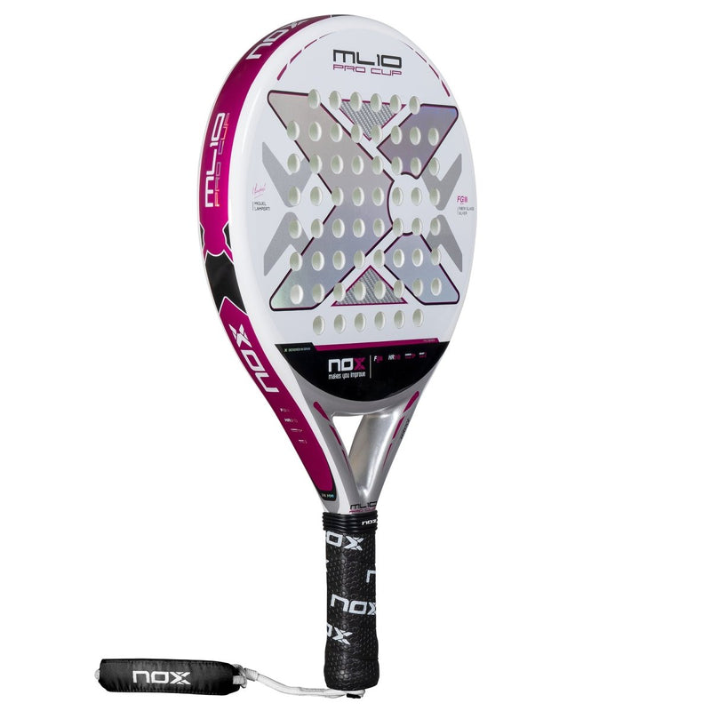 Abrir imagem na galeria, RAQUETE DE PADEL NOX ML10 PRO CUP SILVER