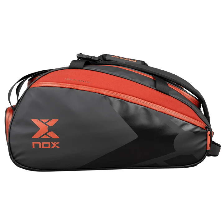 Abrir imagem na galeria, SACO DE PADEL NOX LUXURY OPEN SERIES PRETO/VERMELHO
