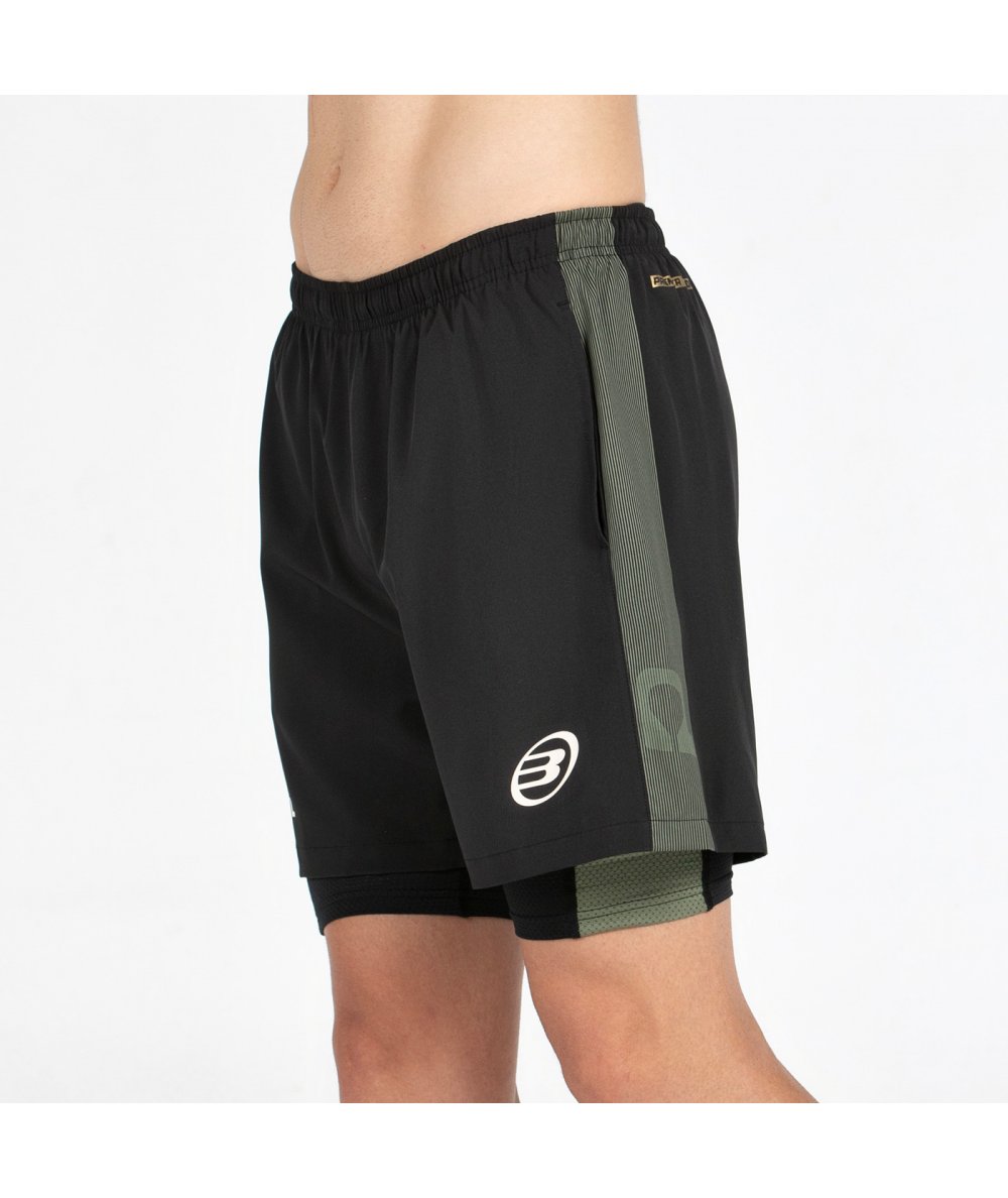 CALÇÃO HOMEM BULLPADEL PINGU Preto Premier Padel