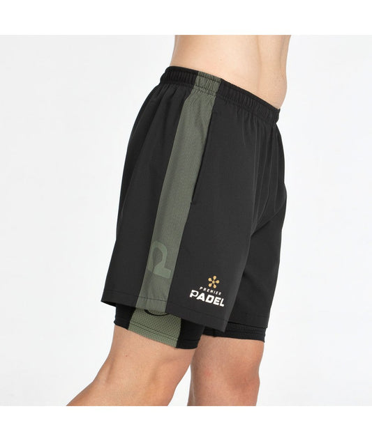 CALÇÃO HOMEM BULLPADEL PINGU Preto Premier Padel