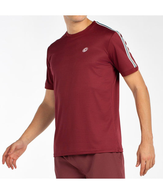 T-SHIRT HOMEM BULLPADEL ALDER BORDEAUX