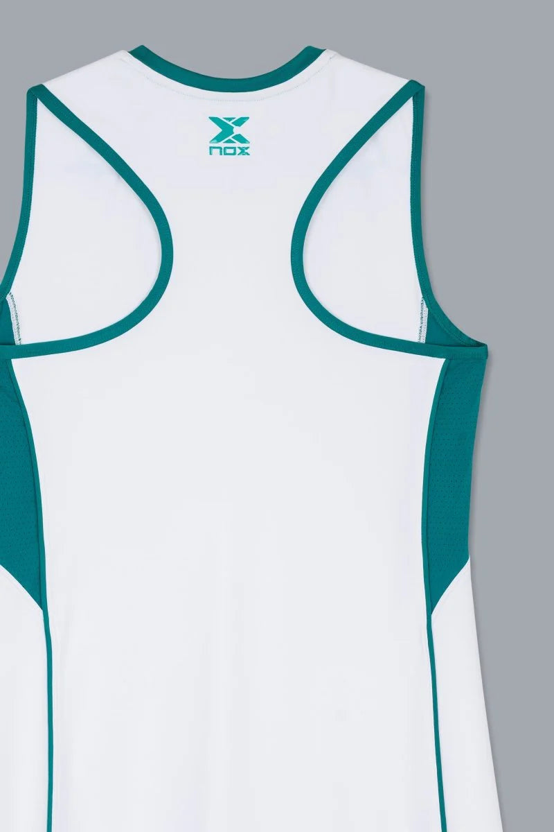 VESTIDO MULHER NOX PRO WHITE / IVY GREEN