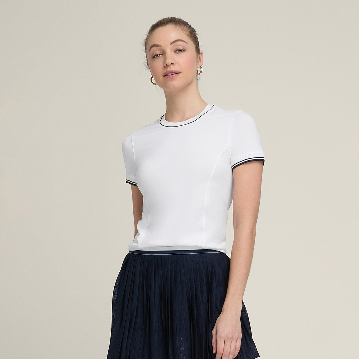 T-SHIRT MULHER WILSON TEAM SEAMLESS TEE BRIGHT WHITE