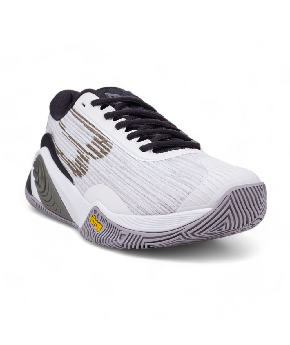 SAPATILHA DE PADEL HOMEM BULLPADEL HACK VIBRAM 25V BRANCO