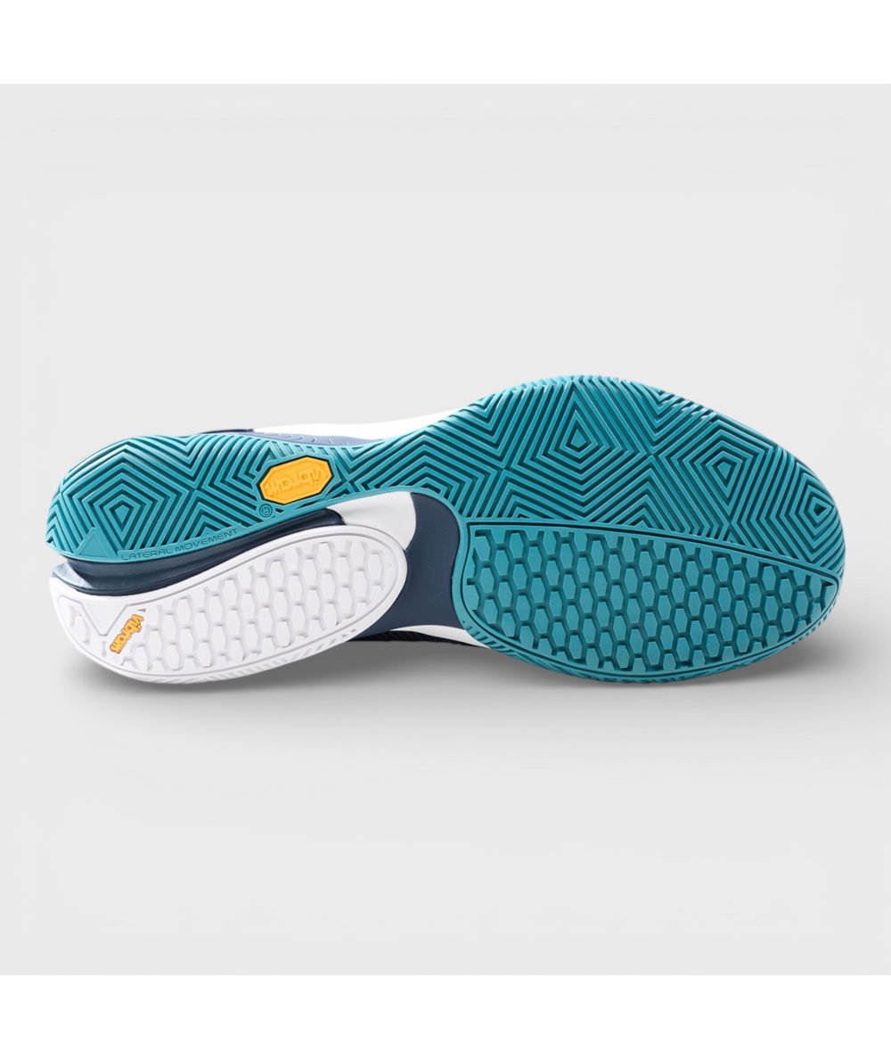 SAPATILHA DE PADEL HOMEM BULLPADEL HACK VIBRAM 26V AZUL MARINHO