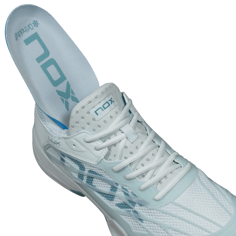 Carica immagine in Galleria Viewer, SAPATILHAS PADEL SENHORA NOX AT10 LUX MORNING MIST/TURQUOISE