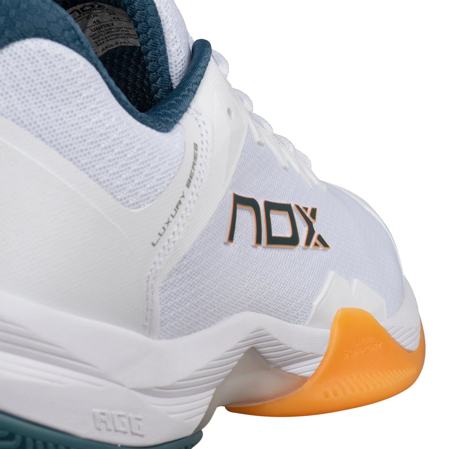 SAPATILHA PADEL HOMEM NOX ML10 HEXA Branco/Laranja