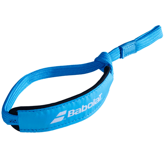 CORREIA PARA RAQUETE DE PADEL BABOLAT WRIST STRAP AZUL/BRANCO