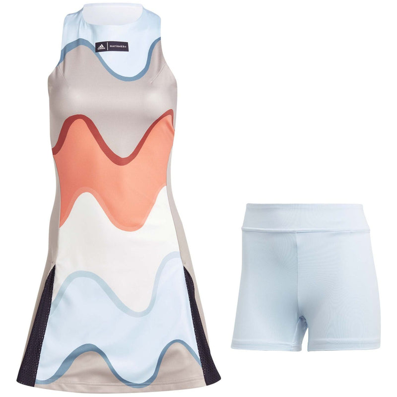 Carica immagine in Galleria Viewer, VESTIDO MULHER PADEL ADIDAS T PREMIUM MULTICOLOR/SEMI CORAL