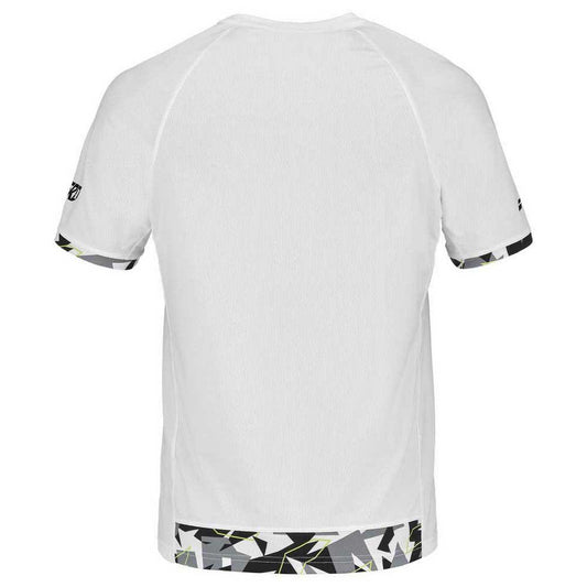 T-SHIRT HOMEM BABOLAT AERO CREW TEE BRANCO