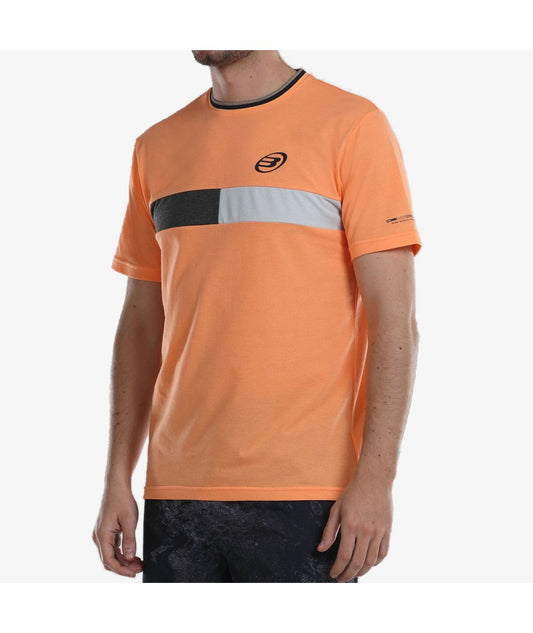 T-SHIRT HOMEM BULLPADEL NOTRO LARANJA VIGORE