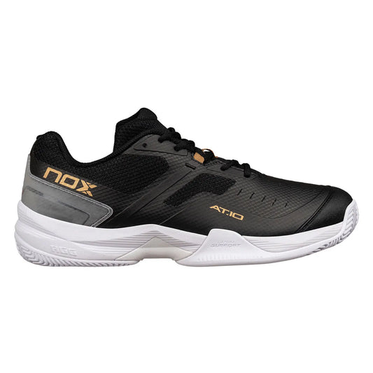 SAPATILHA PADEL HOMEM NOX AT10 PRO Preto/Dourado
