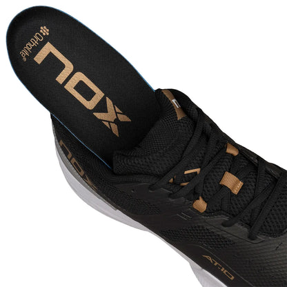 SAPATILHA PADEL HOMEM NOX AT10 PRO Preto/Dourado