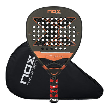RAQUETE DE PADEL NOX AT10 LUXURY GENIUS ATTACK 12K 2025 BY AGUSTÍN TAPIA