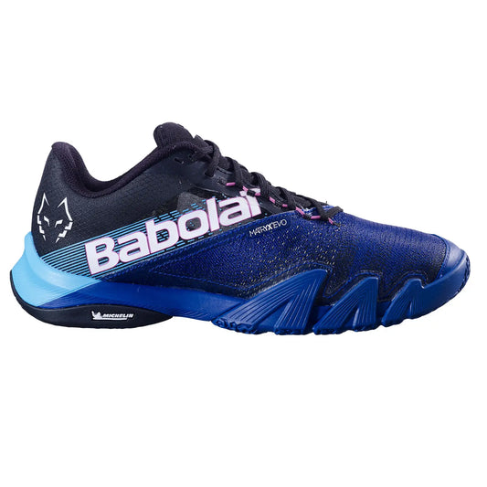 SAPATILHA PADEL HOMEM BABOLAT JET PREMURA 2 JUAN LEBRON 2025 Black Mazarine Blue