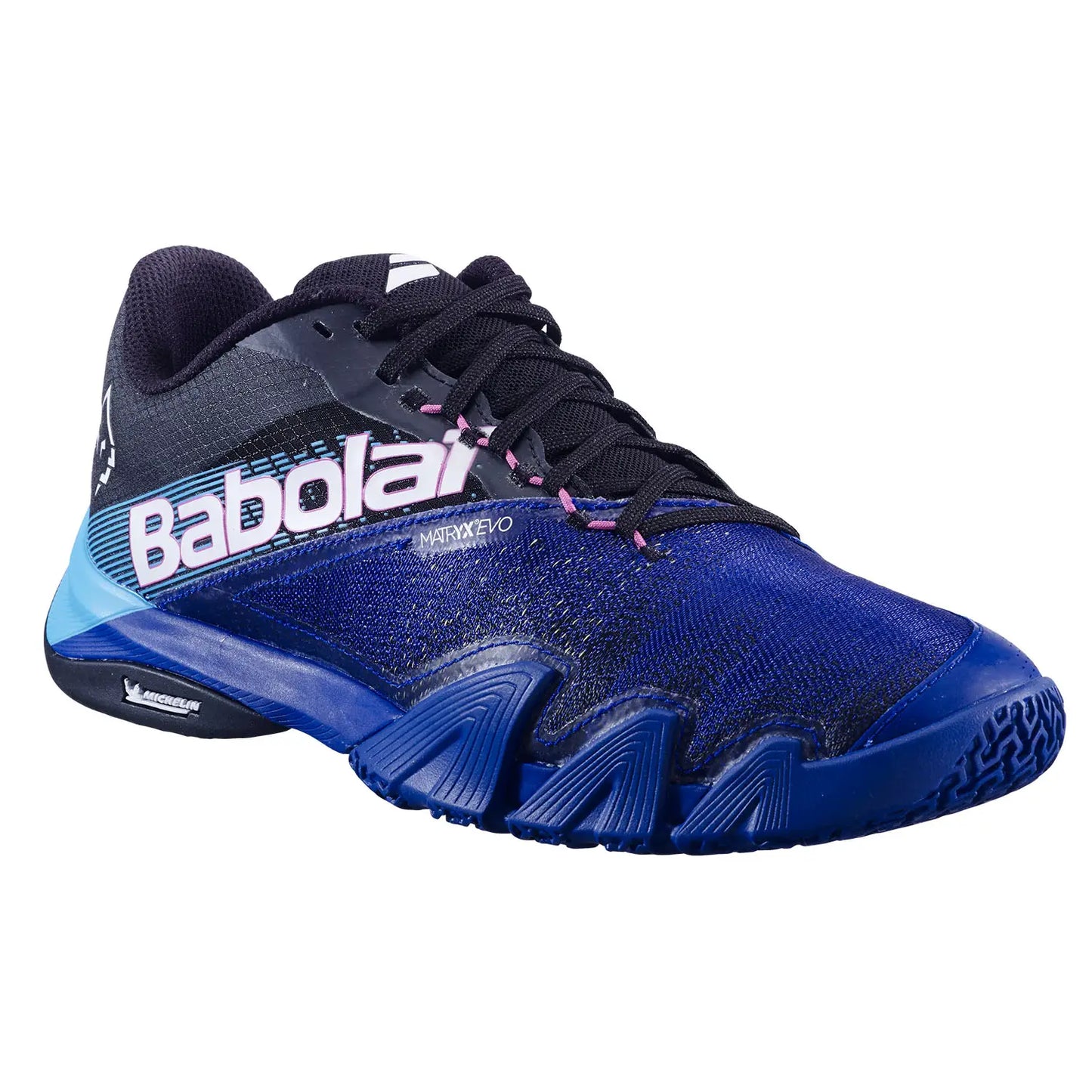 SAPATILHA PADEL HOMEM BABOLAT JET PREMURA 2 JUAN LEBRON 2025 Black Mazarine Blue