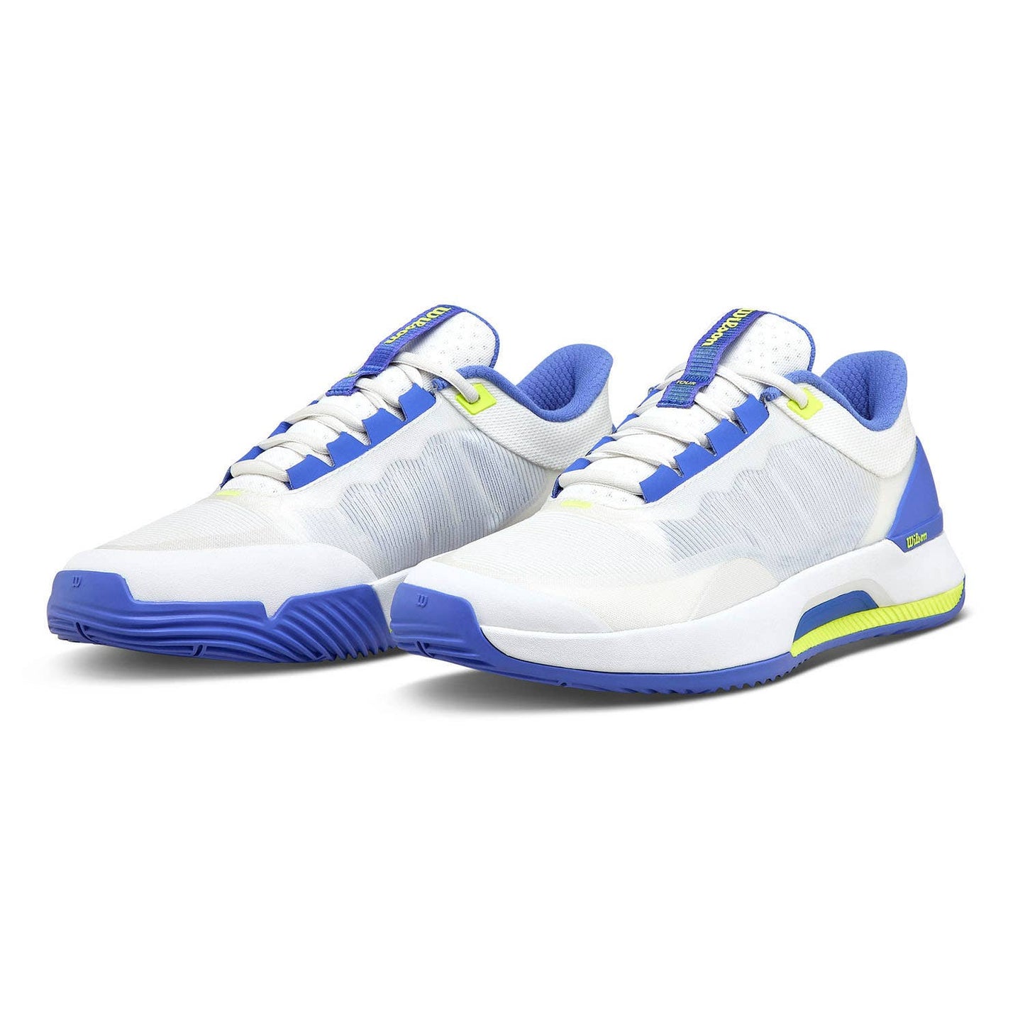 SAPATILHA PADEL SENHORA WILSON INTRIGUE TOUR PADEL White/Amparo Blue/Safety Yellow