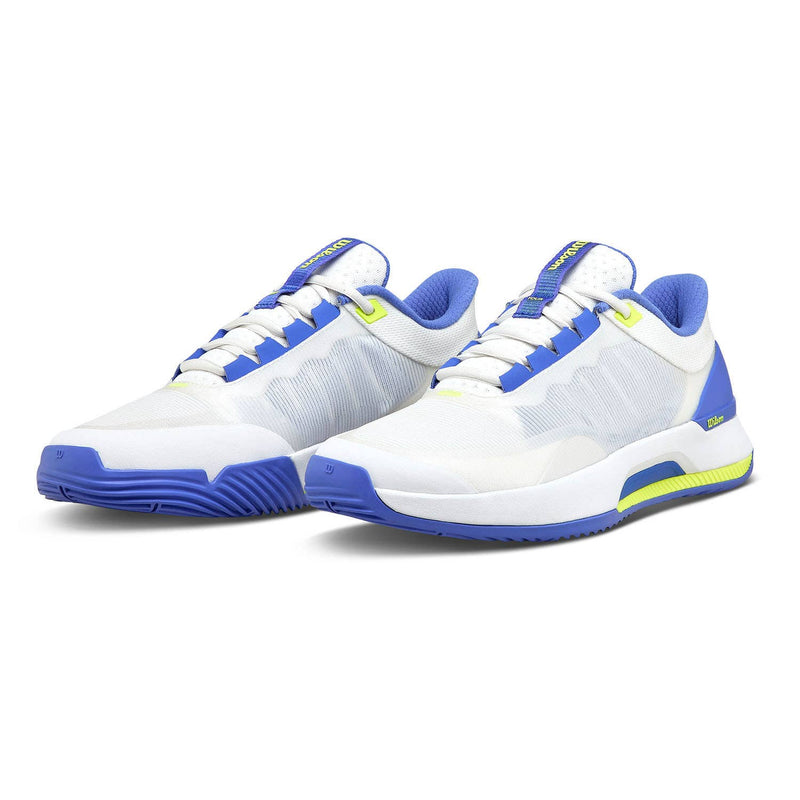 Carica immagine in Galleria Viewer, SAPATILHAS PADEL SENHORA WILSON INTRIGUE TOUR PADEL White/Amparo Blue/Safety Yellow
