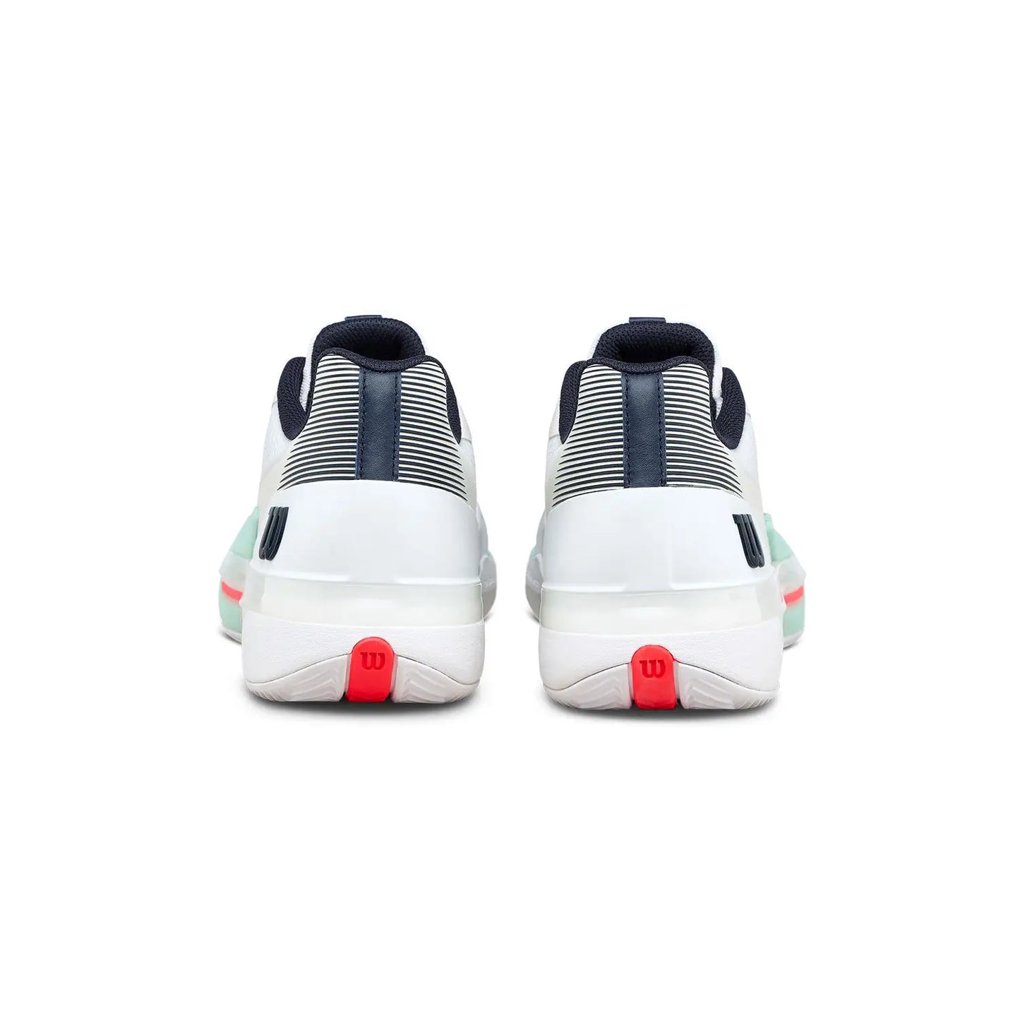 SAPATILHAS DE PADEL HOMEM WILSON RUSH TOUR 5 CLAY BRANCO/VERDE AGUA/CORAL