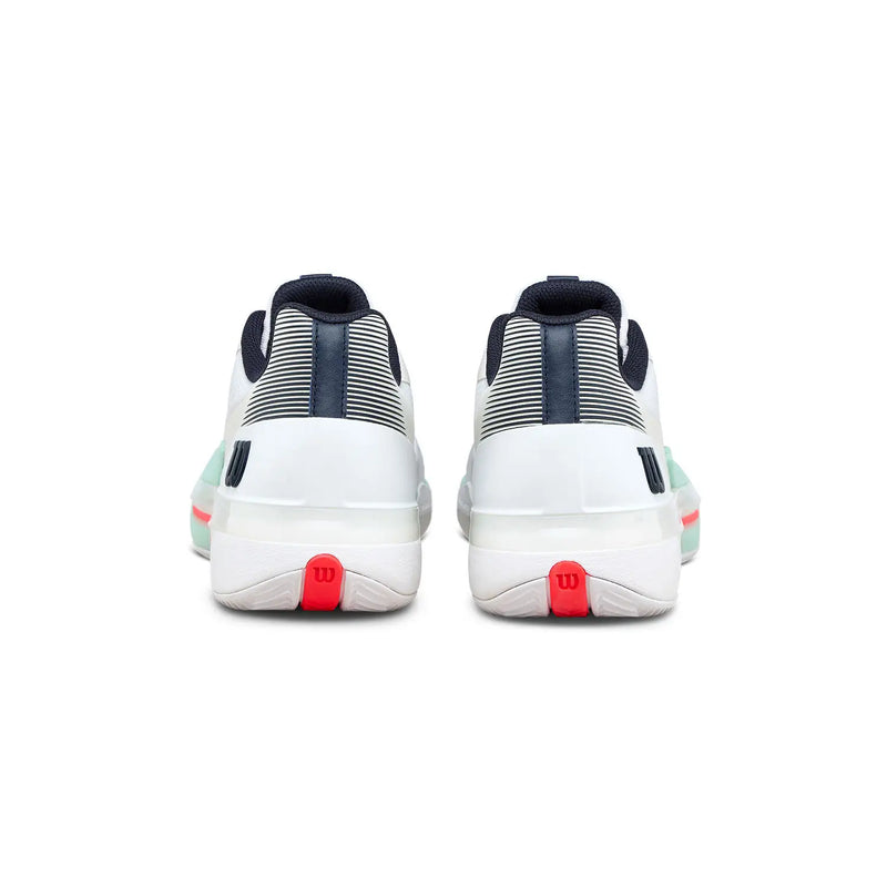 Carica immagine in Galleria Viewer, SAPATILHAS DE PADEL HOMEM WILSON RUSH TOUR 5 CLAY BRANCO/VERDE AGUA/CORAL
