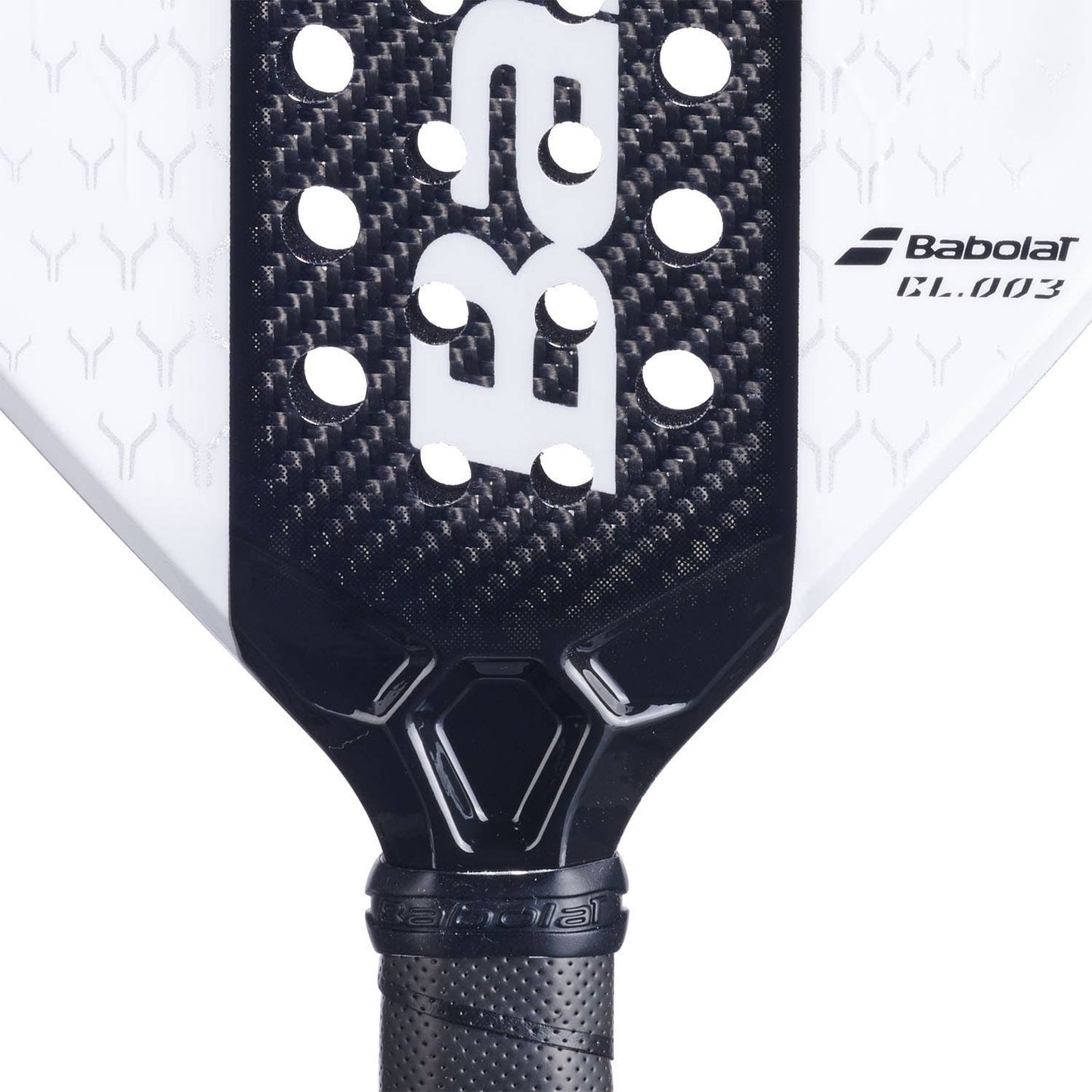 RAQUETE DE PADEL BABOLAT LAMBORGHINI BL003 BRANCA - PRÉ-VENDA