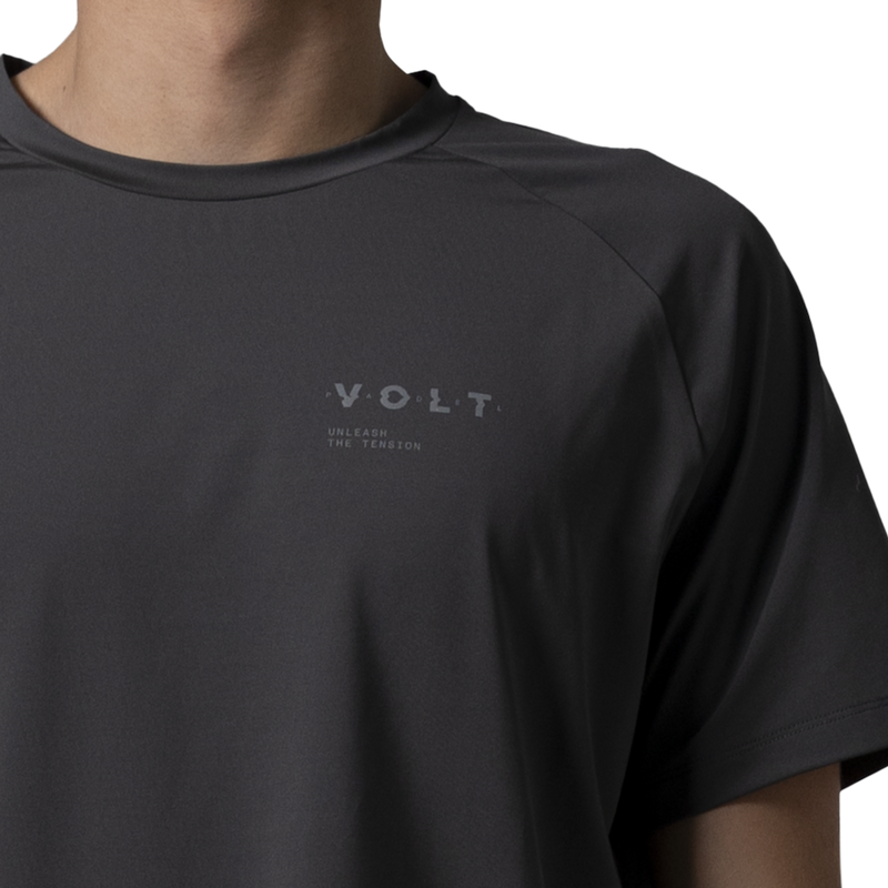 Abrir imagem na galeria, T-SHIRT HOMEM VOLT PERFORMANCE CINZA ESCURO
