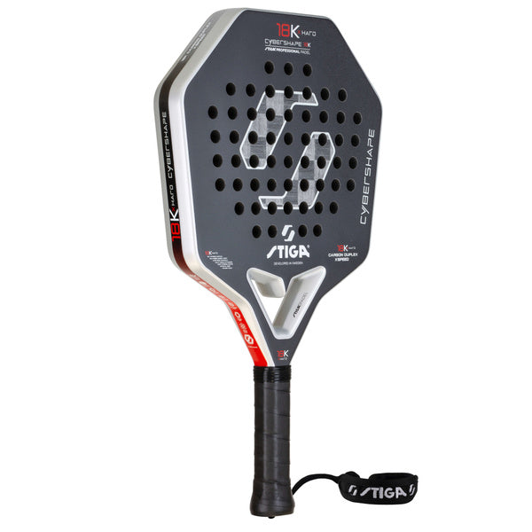 Abrir imagem na galeria, RAQUETE DE PADEL STIGA 18K X Hard CYBERSHAPE
