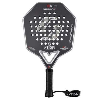 RAQUETE DE PADEL STIGA 18K X Hard CYBERSHAPE