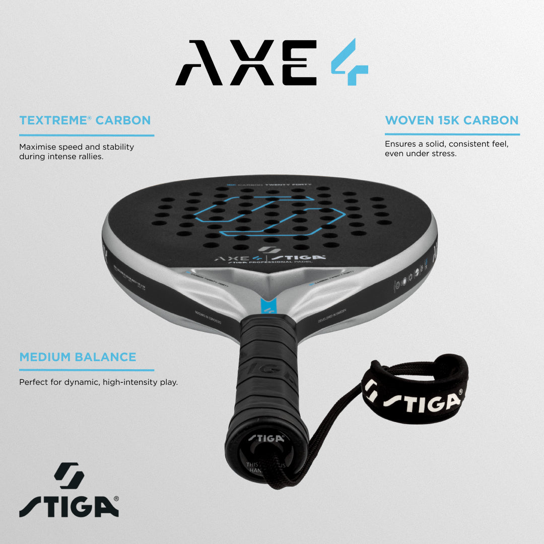 PALA DE PÁDEL STIGA AXE 4 HYBRID