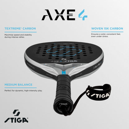 PALA DE PÁDEL STIGA AXE 4 HYBRID