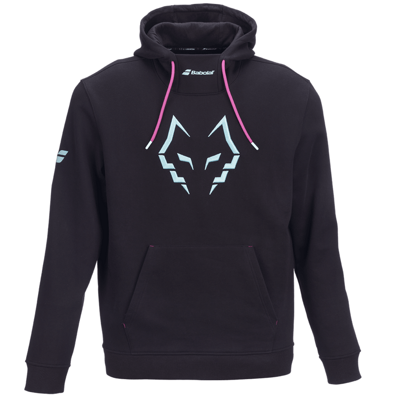 Carica immagine in Galleria Viewer, SWEATSHIRT HOODIE HOMEM J. LEBRÓN PRETO/ROSA 2027
