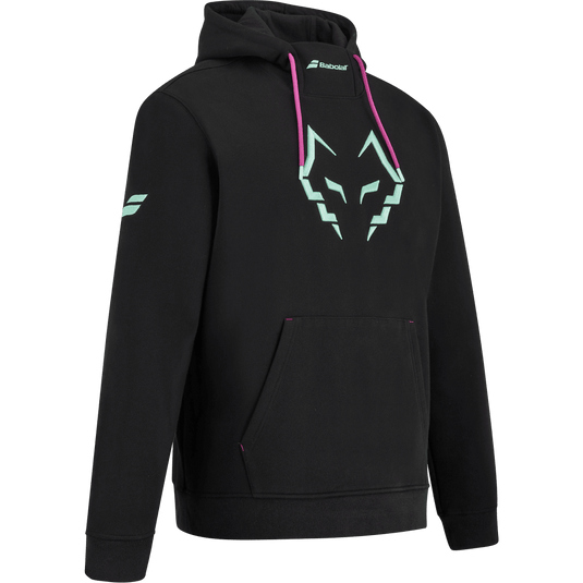 SWEATSHIRT HOODIE HOMEM J. LEBRÓN PRETO/ROSA 2027