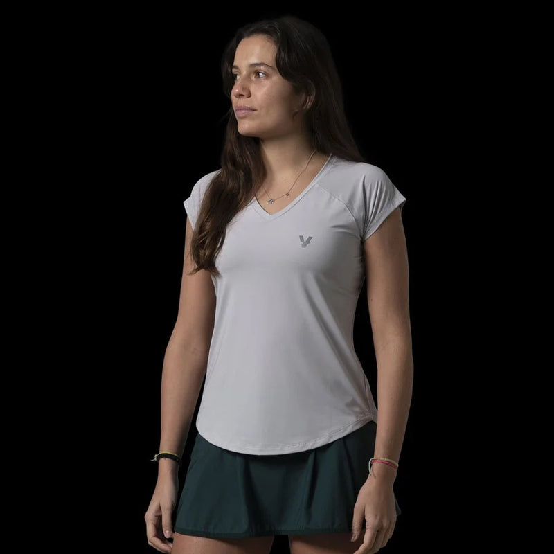 Abrir imagem na galeria, T-SHIRT MULHER VOLT PERFORMANCE CINZA GELO
