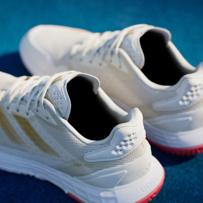 SAPATILHAs PADEL SENHORA ADIDAS DEFIANT SPEED 2 white/gold metallic