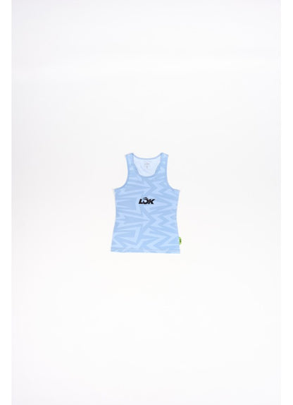 TOP DE ALÇAS MULHER LOK ETNIC AZUL