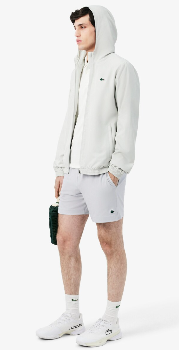 Carica immagine in Galleria Viewer, CALÇÃO HOMEM LACOSTE REGULAR FIT ULTRA-DRY CINZA
