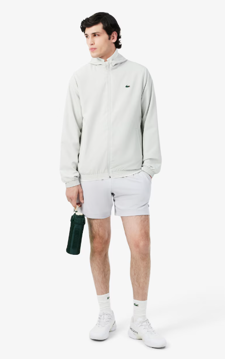 Carica immagine in Galleria Viewer, CALÇÃO HOMEM LACOSTE REGULAR FIT ULTRA-DRY CINZA
