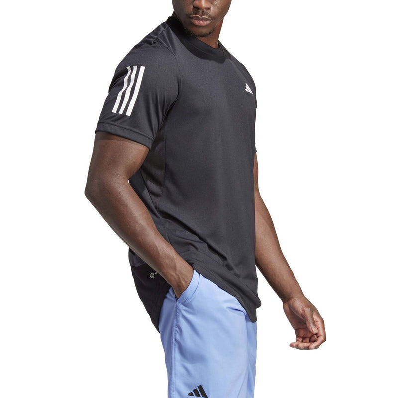 Carica immagine in Galleria Viewer, T-SHIRT HOMEM ADIDAS CLUB 3STR PRETO
