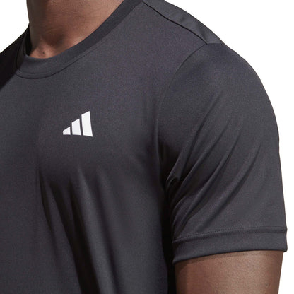 T-SHIRT HOMEM ADIDAS CLUB 3STR PRETO