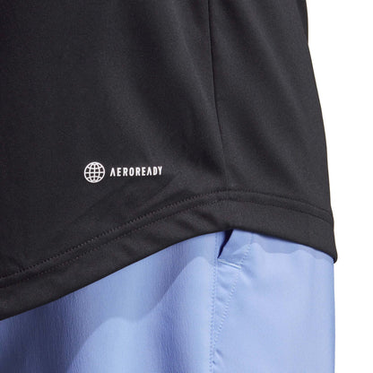 T-SHIRT HOMEM ADIDAS CLUB 3STR PRETO