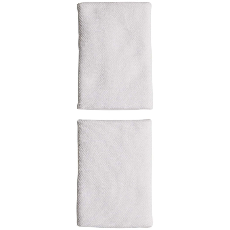 Cargue la imagen en el visor de la galería, MUÑEQUERAS ADIDAS BLANCAS (Pack de 2 unidades)
