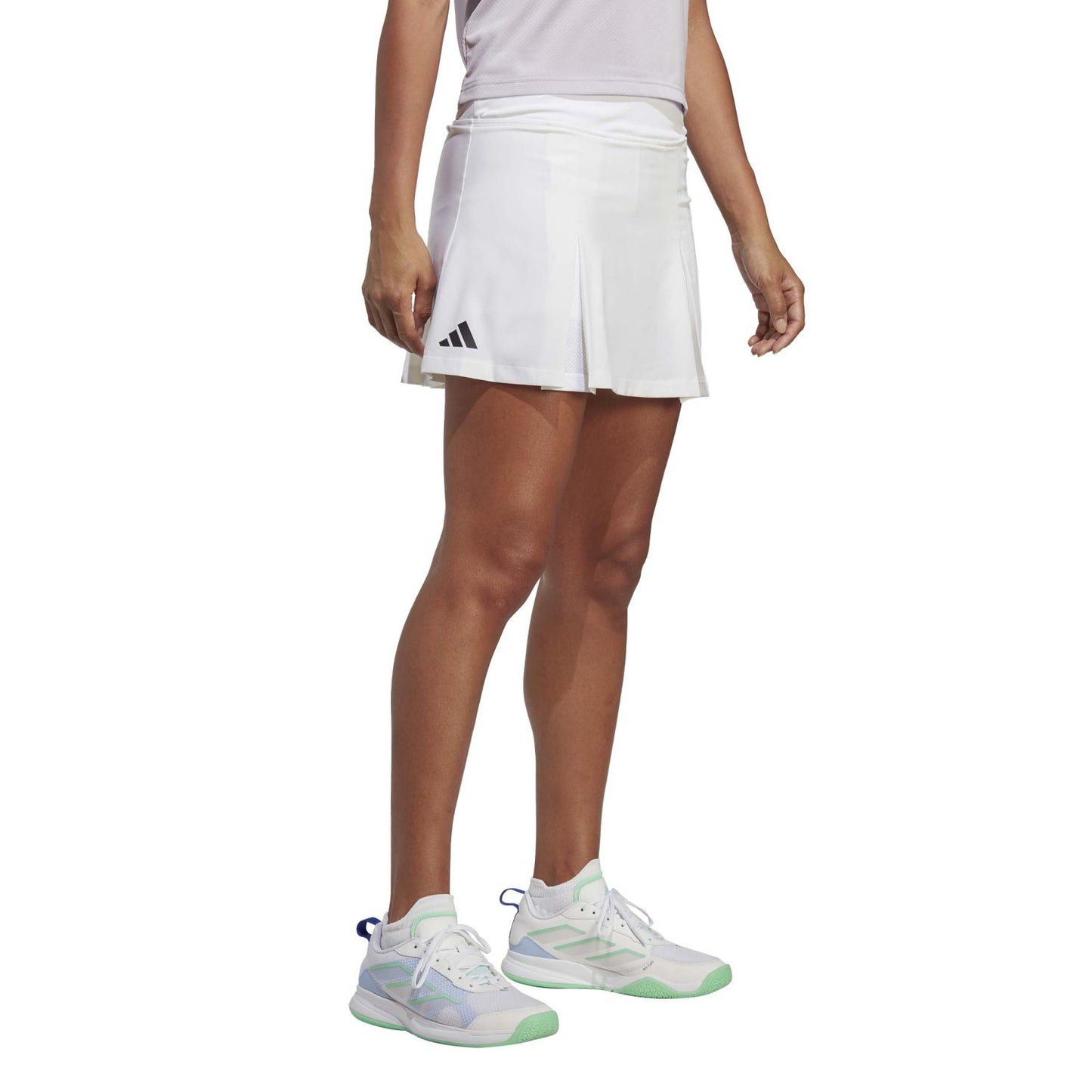 SAIA MULHER PADEL ADIDAS CLUB PLEAT Branca