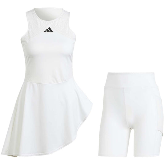 WOMEN'S PADEL DRESS ADIDAS LDN WOW WHITE