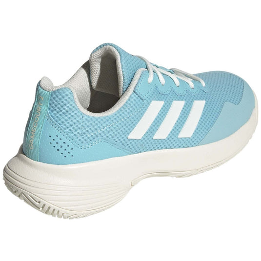 SAPATILHAS PADEL SENHORA ADIDAS GAMECOURT 2 LIGHT AQUA/OFF WHITE/BRIGHT