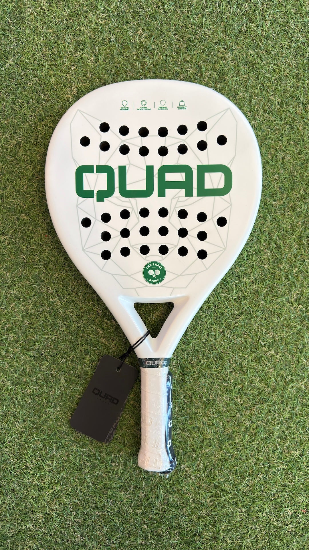 RAQUETE DE PADEL THE PADEL STORE X QUAD LEOPARD - EDIÇÃO EXCLUSIVA