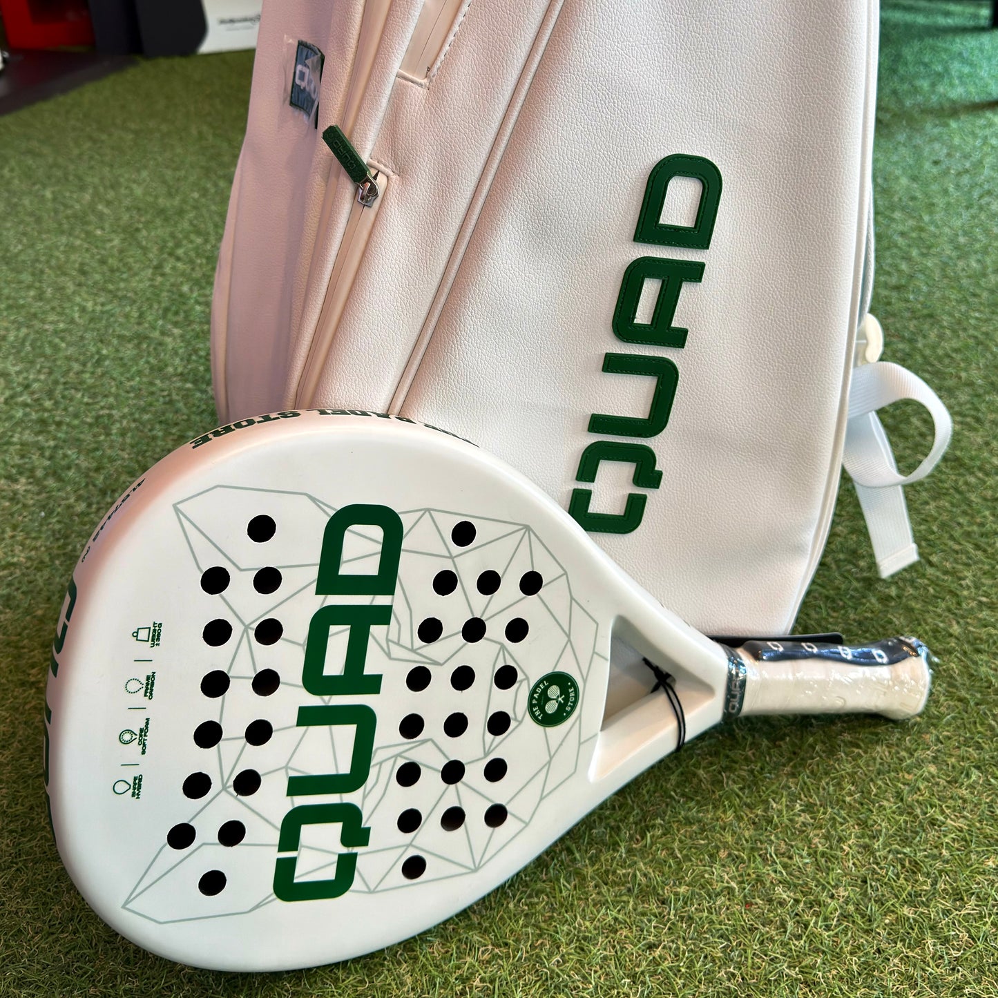 RAQUETE DE PADEL THE PADEL STORE X QUAD LEOPARD - EDIÇÃO EXCLUSIVA