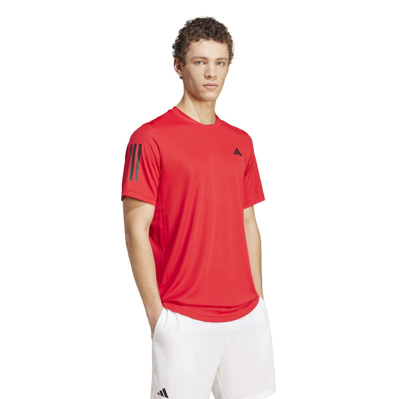 Laden Sie das Bild in Galerie -Viewer, T-SHIRT HOMEM ADIDAS CLUB 3STR SCARLET
