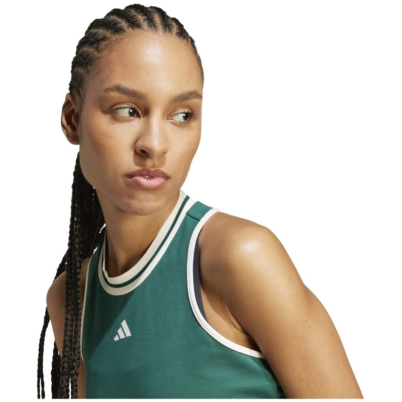 Cargue la imagen en el visor de la galería, TOP MUJER ADIDAS LEGACY COLLEGIATE VERDE
