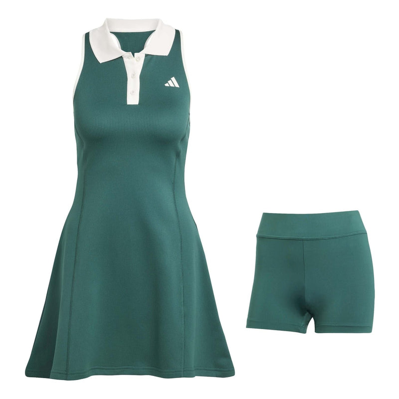 Cargue la imagen en el visor de la galería, VESTIDO ADIDAS LEGACY COLLEGIATE VERDE
