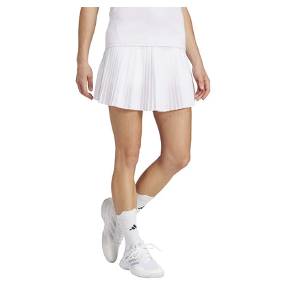SAIA MULHER PADEL ADIDAS CLUB PLEAT BRANCA